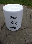 Picture of For fox sake money box