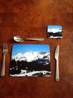 Picture of Lake District placemat and coaster set