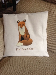 Picture of For fox sake cushion cover