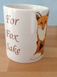 Picture of For fox sake mug