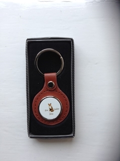 Picture of For fox sake keyring