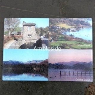 Picture of Ambleside Glass chopping board