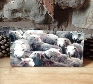 Picture of Herdwick sheep key hanger