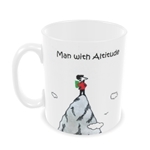 Picture of Man with altitude mug