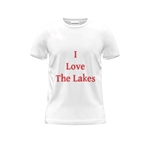 Picture of I Love the Lakes Woman's Tee shirt