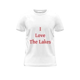 Picture of I Love the Lakes Woman's Tee shirt