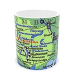 Picture of Lake District map mug