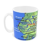 Picture of Lake District map mug