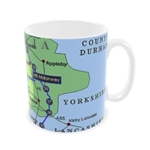 Picture of Lake District map mug