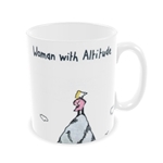 Picture of Woman with altitude mug